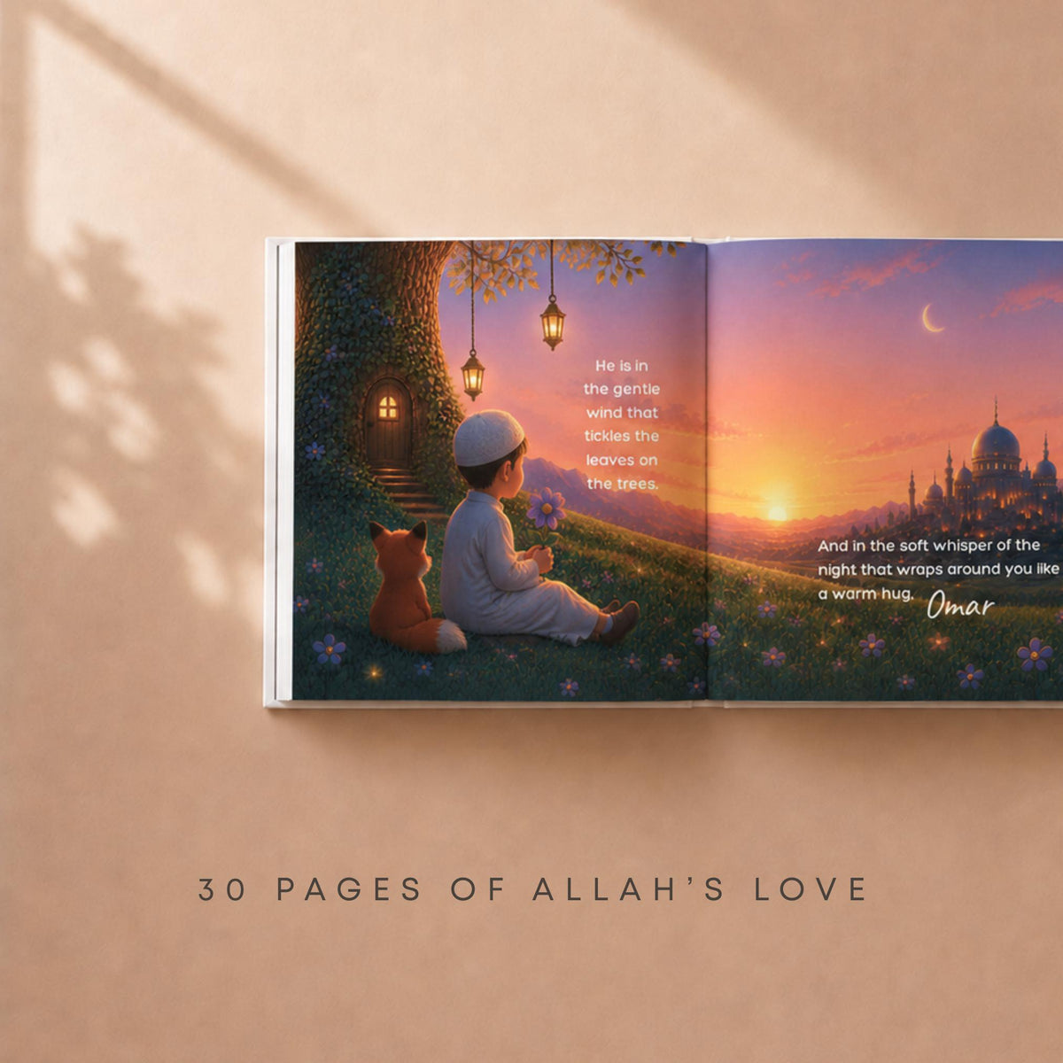 Personalized Islamic Children's Book - Custom Muslim Bedtime Story, Allah Keepsake (Ramadan Gift)