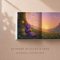 Personalized Islamic Bedtime Story Book for Girls | Keepsake Memory Book | Unique Muslim Gift for Eid | Allah Bedtime Story