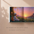 Unique baby boy gift | Personalized muslim story book | Custom ramadan baby book for Boy - Islamic Bedtime Keepsake Eid Gift