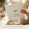Personalized Islamic Baby Memory Book - First Year Milestone Keepsake Hardcover