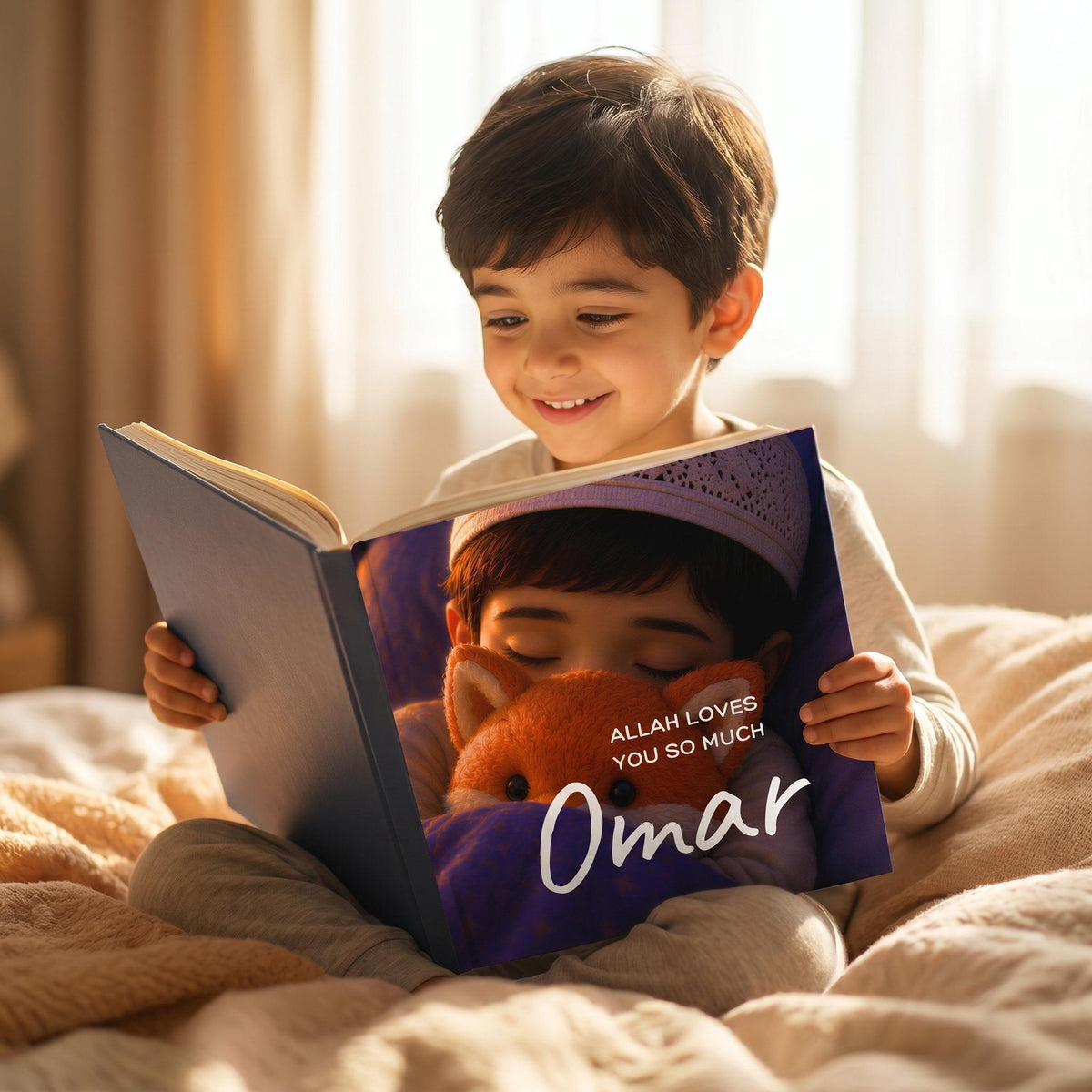 Personalized Islamic Children's Book - Custom Muslim Bedtime Story, Allah Keepsake (Ramadan Gift)