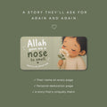 Aqiqah gift - Personalized First Book for Girls | Personalized Board Book | Custom Muslim Baby Gift | Islamic one year old birthday gift