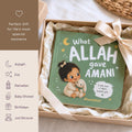 Aqiqah gift - Personalized First Book for Girls | Personalized Board Book | Custom Muslim Baby Gift | Islamic one year old birthday gift