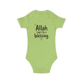 Islamic Baby Bodysuit | Allah Says I'm A Blessing, 100% Cotton Gift