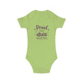 Islamic Baby Bodysuit | Proof Dua Works, Organic Cotton Newborn Gift