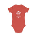Muslim Baby Bodysuit | Allah's Little Masterpiece, 100% Cotton Islamic Gift