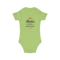 Muslim Baby Bodysuit | Allah's Little Masterpiece, 100% Cotton Islamic Gift
