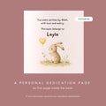 Personalized Islamic Storybook - Keepsake for Baby's First Birthday, Allah Loves You Book