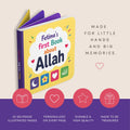 Personalized Islamic Board Book for Girls - First Book About Allah