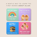 Personalized Islamic Board Book for Girls - First Book About Allah