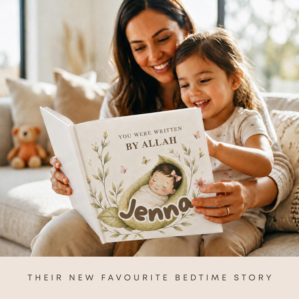 Custom Storybook for Girls | personalized islamic gift | Muslim Baby Girl Gift | Islamic Gift for Baby | Eid Gift for children