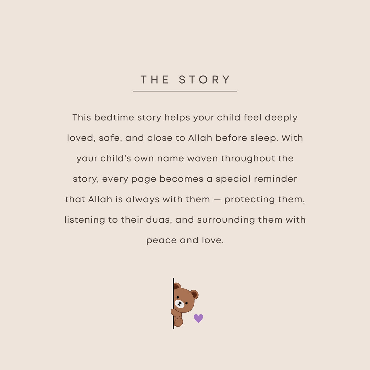Personalized Islamic Aqiqah Gift | Muslim Storybook for Girls | Bedtime Keepsake, Allah's Love Story