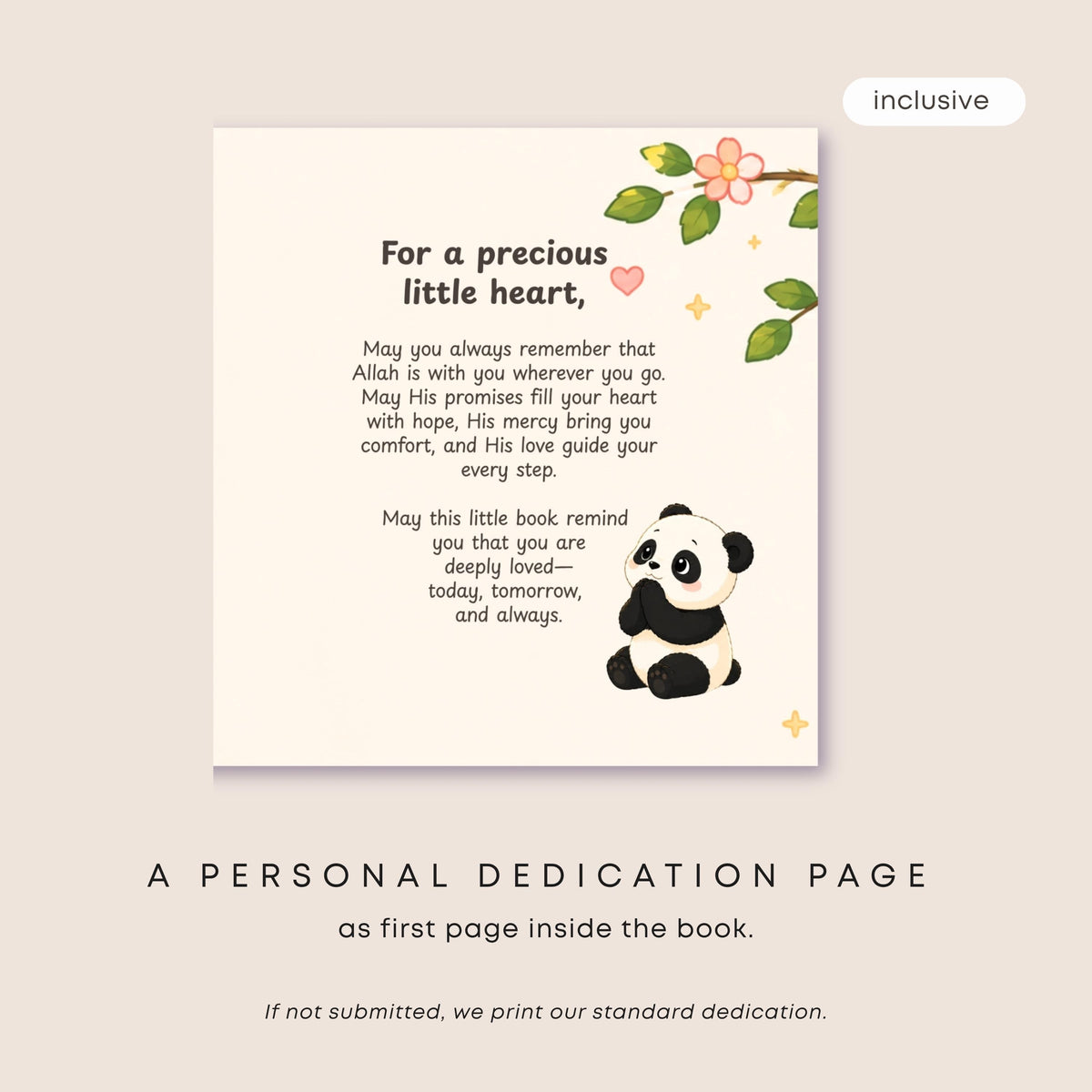 Personalized Islamic Toddler Book | Allah's 15 Promises Storybook (Physical Book + Digital Bonus)