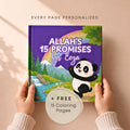 Personalized Islamic Toddler Book, Allah's Promises, Muslim Child Keepsake (Digital Download)