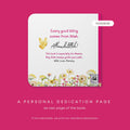 Personalized Islamic Board Book | Allah's Promises for Children, Muslim Baby Gift, Keepsake
