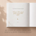 Personalized Baby Naming Gift - Islamic Memory Book - Muslim Aqiqah Keepsake, Custom First Year Milestones
