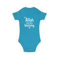 Islamic Baby Bodysuit | Allah Says I'm A Blessing, 100% Cotton Gift