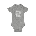 Islamic Baby Bodysuit | Tiny Human Big Barakah, 100% Cotton