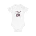 Islamic Baby Bodysuit | Proof Dua Works, Organic Cotton Newborn Gift