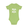 Muslim Baby Bodysuit | Made by Allah, 100% Cotton Islamic Gift