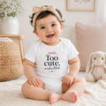 Muslim Baby Girl Onesie | MashaAllah Cotton Bodysuit, Islamic Gift