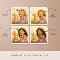 Unique personalized Story book gift for Girls - Customized bedtime story | Gift from Allah | Newborn Keepsake | Eid Gift Girls