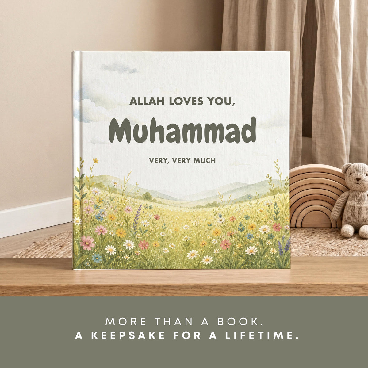 Special Islamic Gift for Kids | Personalized Islam Children Book | Muslim Eid Present | Aqiqah Keepsake