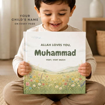 Special Islamic Gift for Kids | Personalized Islam Children Book | Muslim Eid Present | Aqiqah Keepsake