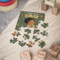 Personalized Islamic Name Puzzle | Allah Loves You, 30-Piece Toddler Keepsake