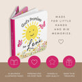 Personalized God's Promises Board Book, Baby Naming Keepsake, Bedtime Story