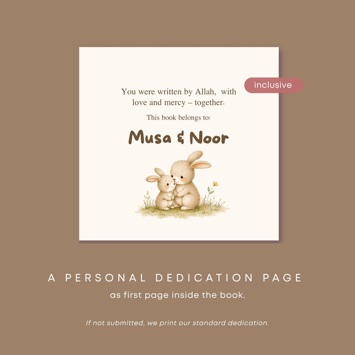 Personalized Islamic Siblings Book | Eid Gifts | Custom Story for Twins | Muslim Baby Gift | Aqiqah