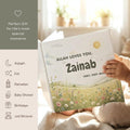 Religious baby gift | Personalized Islamic Baby Storybook - Muslim Baby Gift | First Year Baby Book | Islamic Baby Gifts for Eid