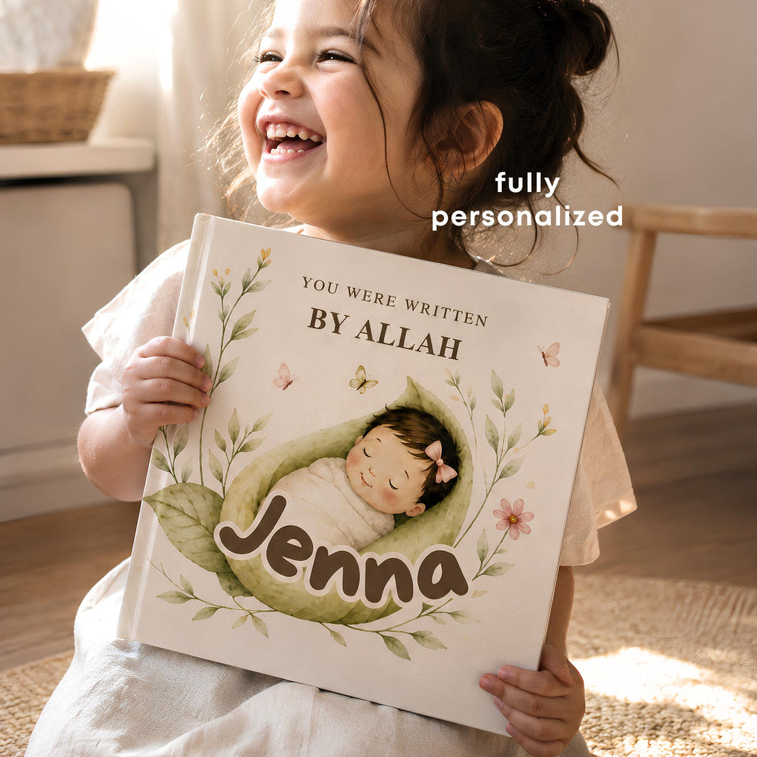 Custom Storybook for Girls | personalized islamic gift | Muslim Baby Girl Gift | Islamic Gift for Baby | Eid Gift for children