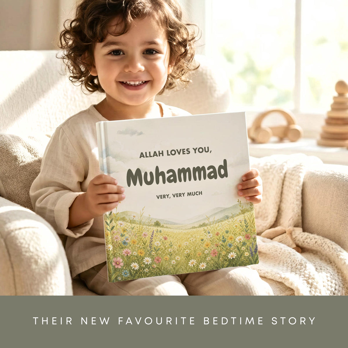 Special Islamic Gift for Kids | Personalized Islam Children Book | Muslim Eid Present | Aqiqah Keepsake