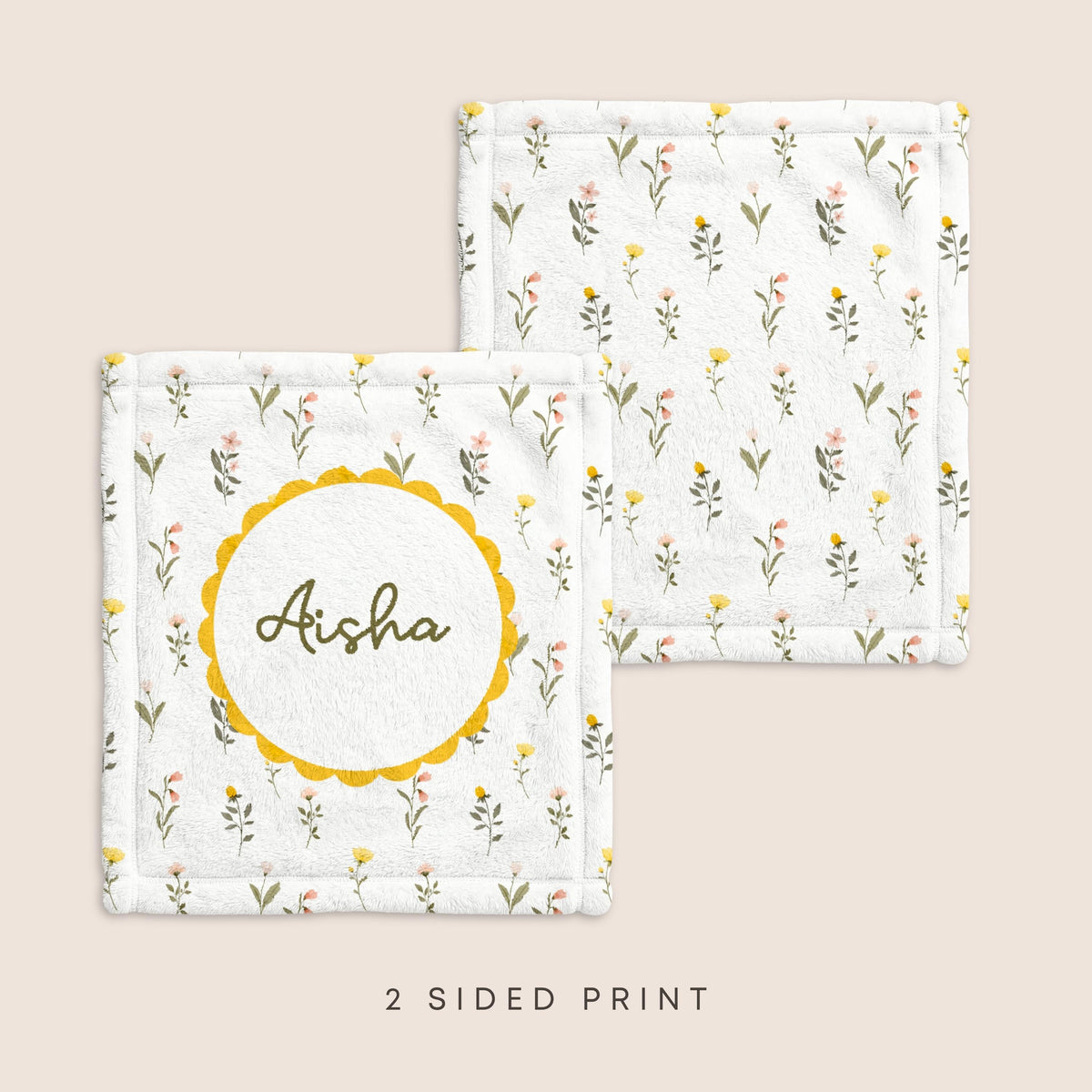 personalized Aqiqah Keepsake | custom islamic baby name blanket | Unique Gift for Newborn muslim baby