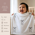 Islamic Baby Gift, Personalized Baby Blanket, Custom Muslim Name Aqiqah Favor