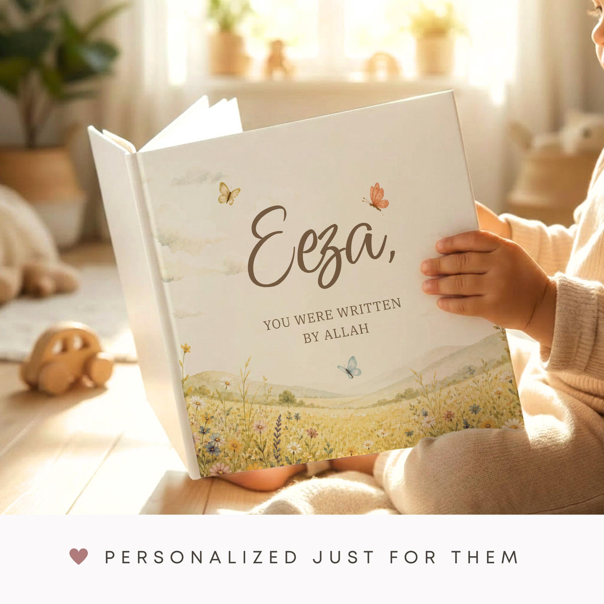 Aqiqah boy gift - Personalized Muslim Kid's Book - Custom Islamic Storybook for Boys, Aqeeqah Keepsake