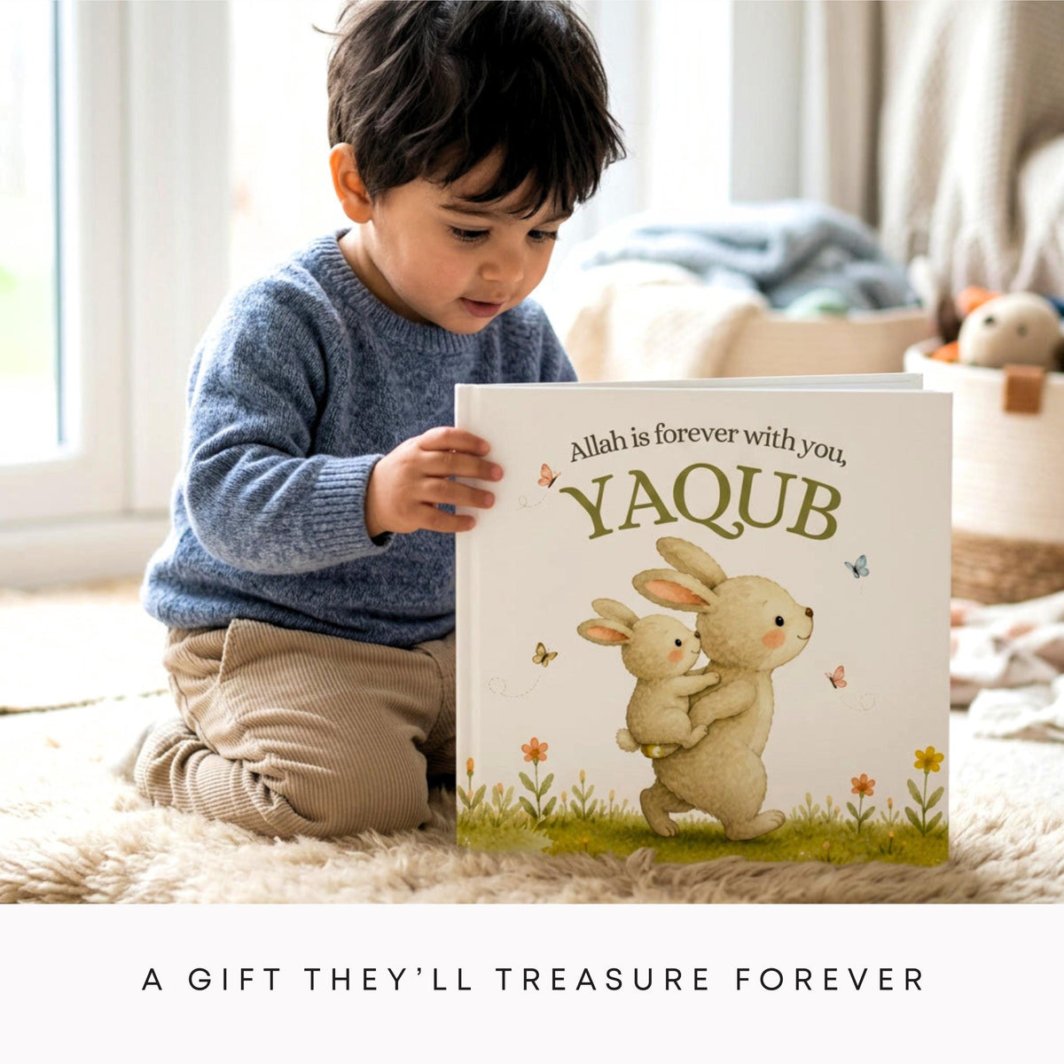 Aqeeqah gift - Custom Muslim Book - Custom Islamic Storybook for Boys, Aqiqah Keepsake