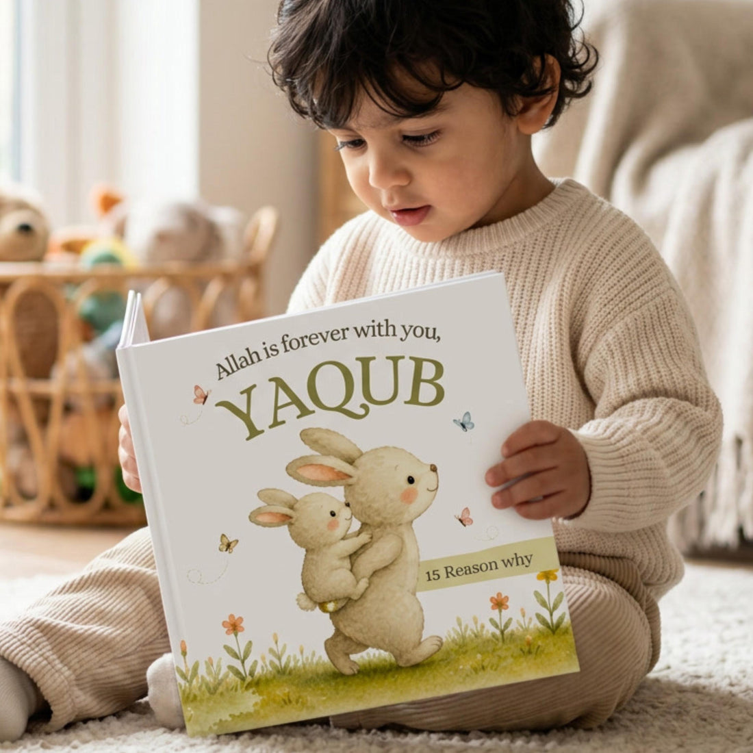 Aqeeqah gift - Custom Muslim Book - Custom Islamic Storybook for Boys, Aqiqah Keepsake