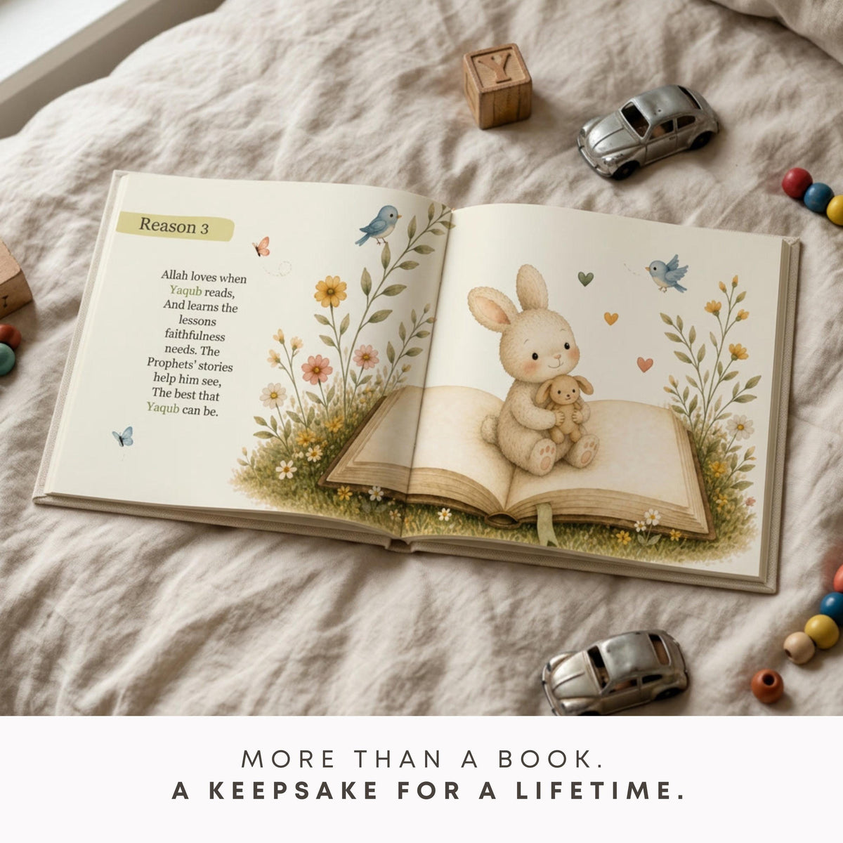 Aqeeqah gift - Custom Muslim Book - Custom Islamic Storybook for Boys, Aqiqah Keepsake