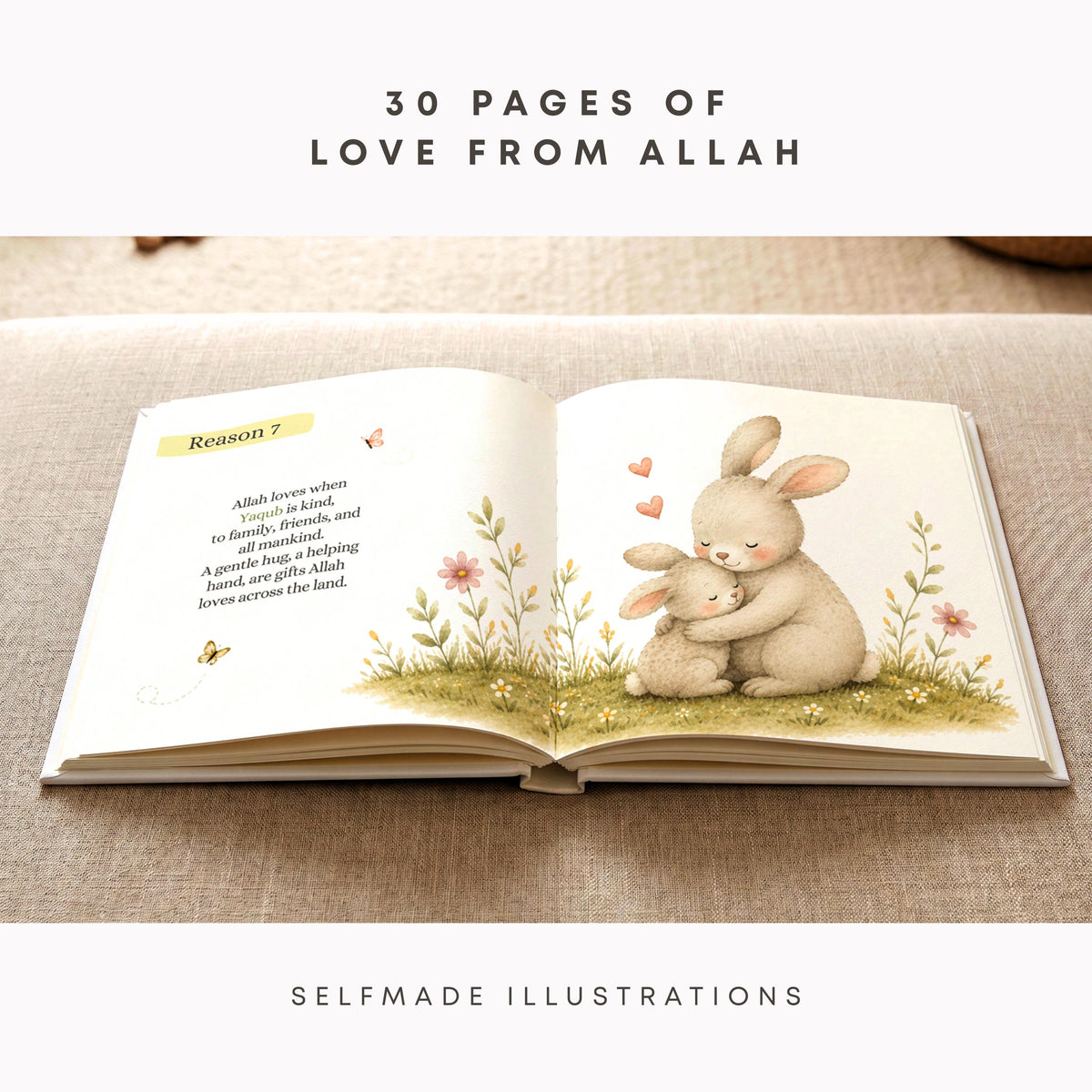 Aqeeqah gift - Custom Muslim Book - Custom Islamic Storybook for Boys, Aqiqah Keepsake
