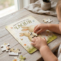 Personalized Islamic Name Puzzle | Muslim Baby Keepsake | Aqiqah Gift | Ramadan & Eid Gift | Allah Is Forever With You