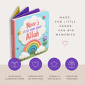 Personalized Islamic Board Book - Custom Baby Keepsake About Allah
