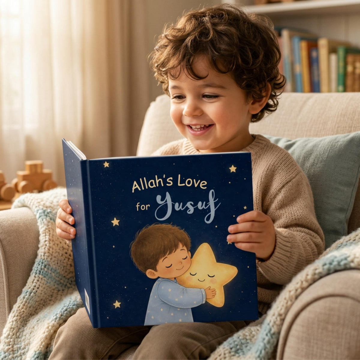 Customized Islamic Story books for Boys | Rhyming Bedtime Tale | Allah Keepsake | Eid Gift for Boys