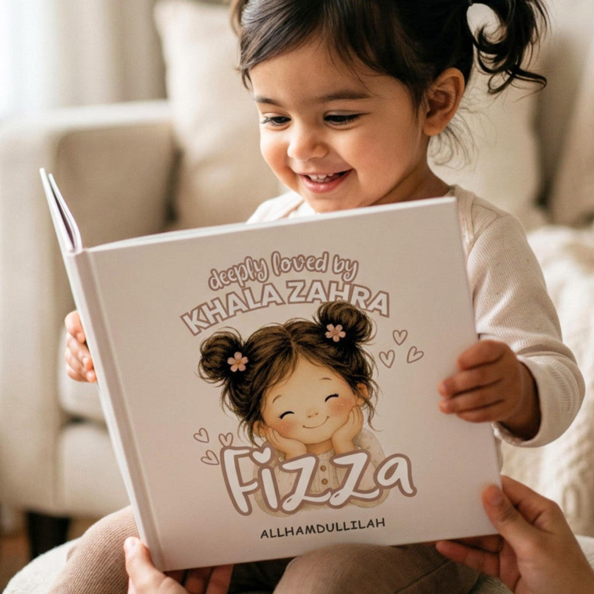 Muslim Islamic Book for Girls - Personalized Bedtime Memory Storybook - Unique Eid Gift