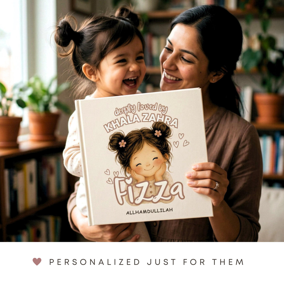 Muslim Islamic Book for Girls - Personalized Bedtime Memory Storybook - Unique Eid Gift