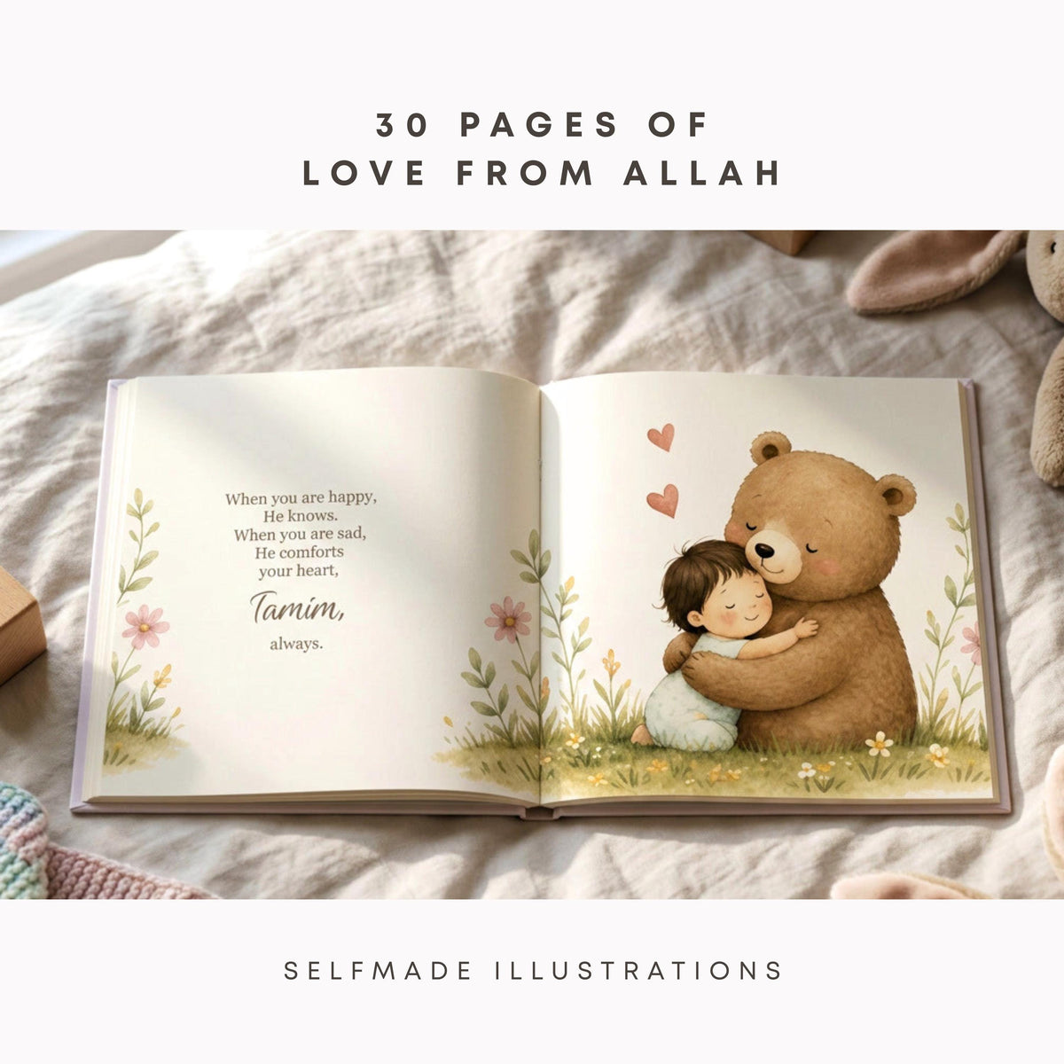 Aqiqah boy gift - Personalized Muslim Kid's Book - Custom Islamic Storybook for Boys, Aqeeqah Keepsake