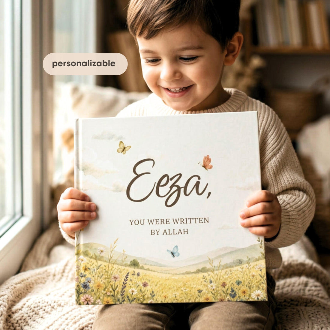 Aqiqah boy gift - Personalized Muslim Kid's Book - Custom Islamic Storybook for Boys, Aqeeqah Keepsake