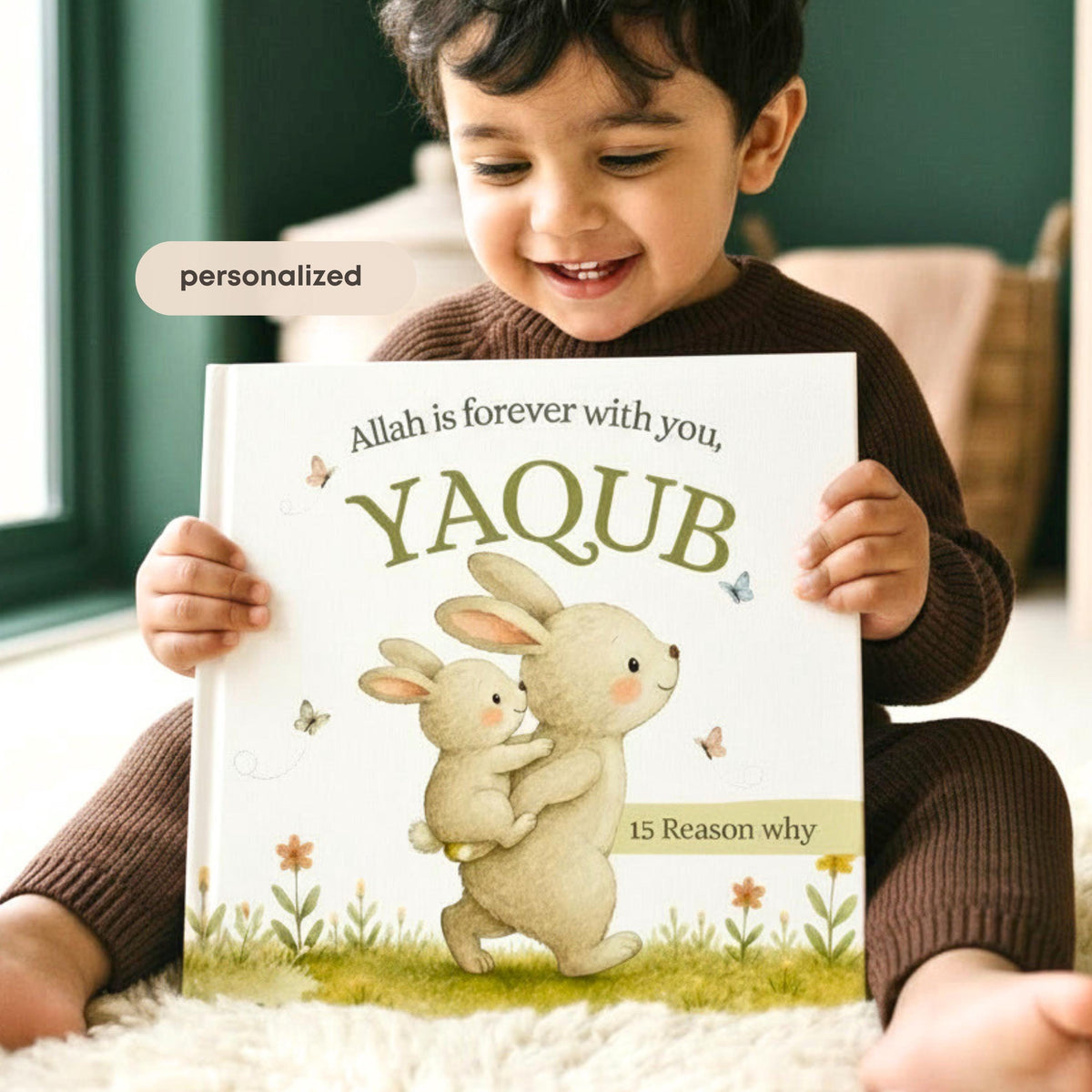 Aqeeqah gift - Custom Muslim Book - Custom Islamic Storybook for Boys, Aqiqah Keepsake