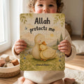 Personalized Allah Protects Me Puzzle | Islamic Baby Gift | Muslim Toddler Gift | Custom Name Puzzle | Aqiqah Gift | Eid Gift